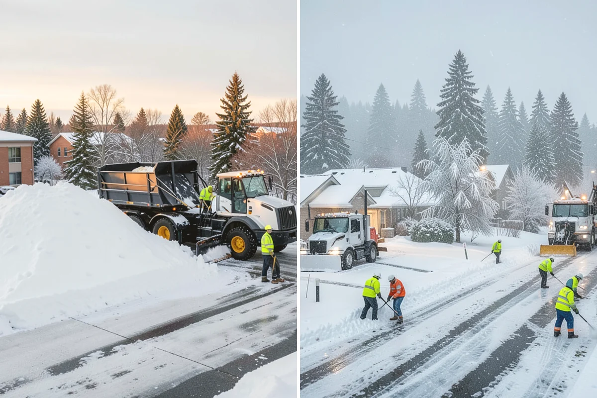 Medical Office Parking Lot Snow Removal in Tacoma, Pierce County, WA - Identify ADA spaces, ramps, and patient drop-off zones with clinic staff