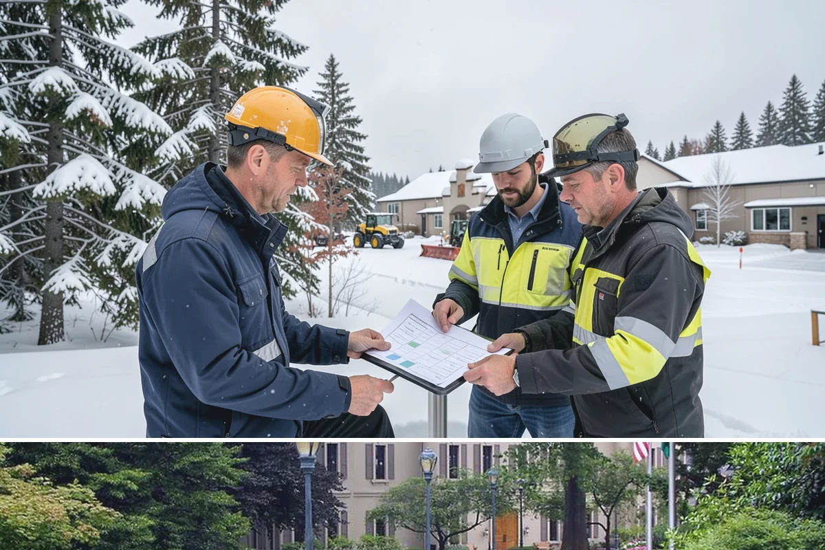 Medical Office Parking Lot Snow Removal in Woodinville, King County, WA - Medical office lots in Western Washington see peak winter demand from December through February, when freeze-thaw cycles are most...