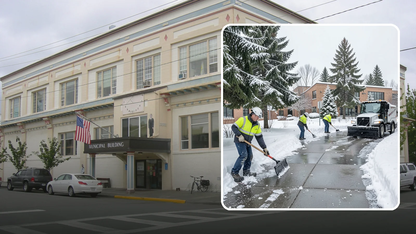 Medical Office Sidewalk Clearing in Anacortes, Skagit County, WA - Patient-safety sidewalk clearing for Western Washington medical offices, keeping entrances and accessible routes clear for those...