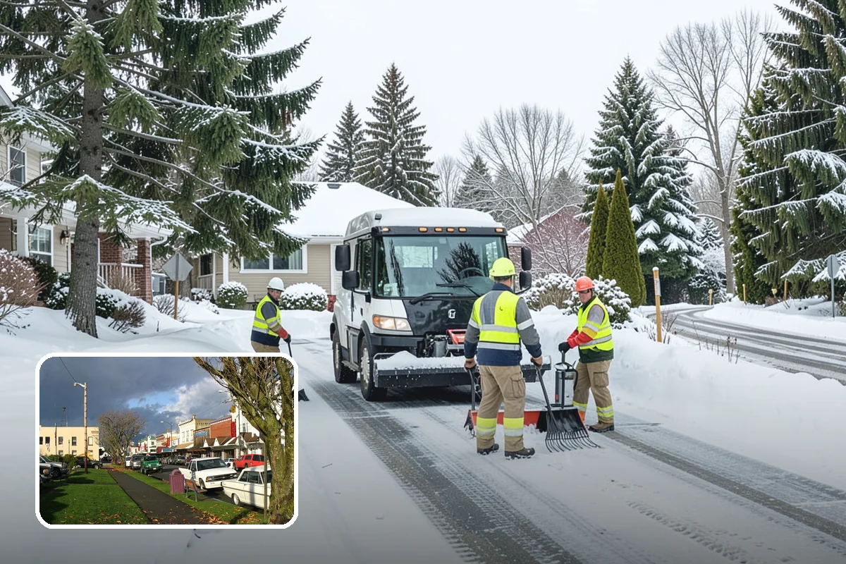 Medical Office Sidewalk Clearing in Arlington, Snohomish County, WA - Protects vulnerable patients with limited mobility from falls