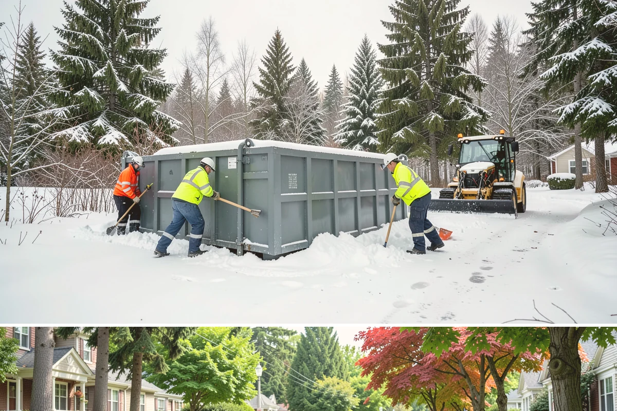 Medical Office Sidewalk Clearing in Beaux Arts Village, King County, WA - Medical office risk runs from late November through February, with day-long freeze-thaw demanding repeat visits during clinic...