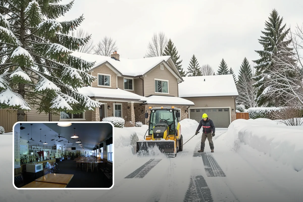 Medical Office Sidewalk Clearing in Black Diamond, King County, WA - Protects vulnerable patients with limited mobility from falls