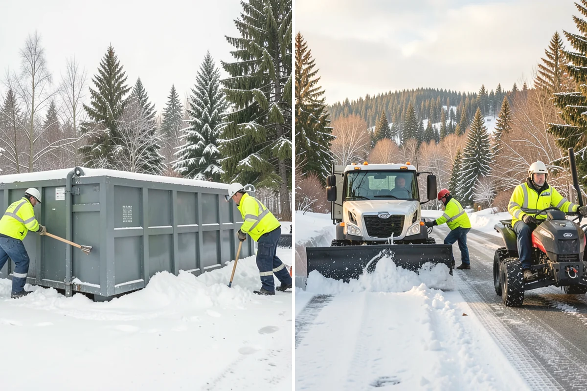 Medical Office Sidewalk Clearing in Black Diamond, King County, WA - Prioritize the accessible route, ramp, and patient drop-off zone