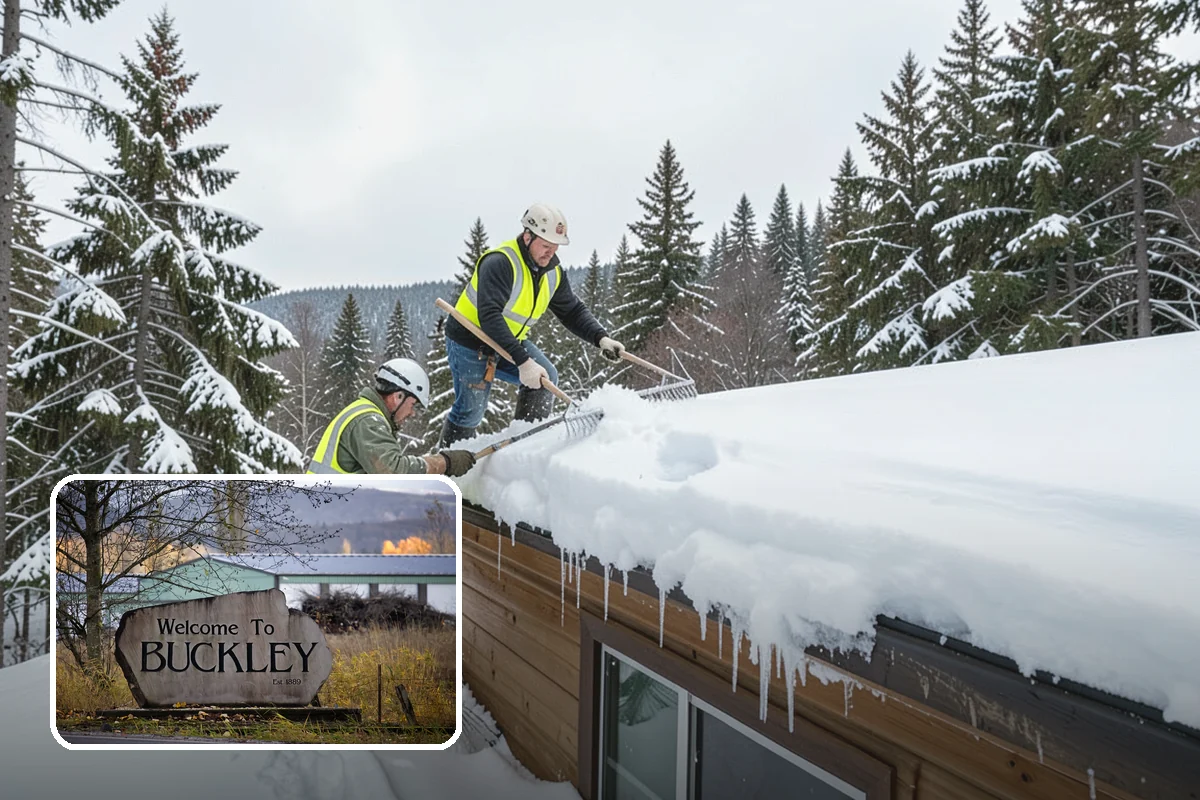 Medical Office Sidewalk Clearing in Buckley, Pierce County, WA - Protects vulnerable patients with limited mobility from falls