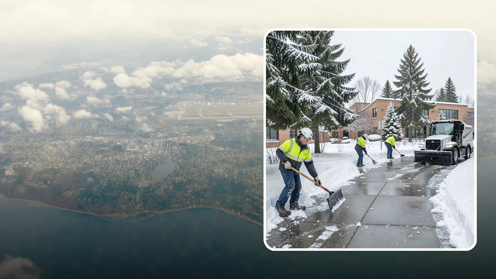 Medical Office Sidewalk Clearing in Burien, King County, WA - Patient-safety sidewalk clearing for Western Washington medical offices, keeping entrances and accessible routes clear for those...