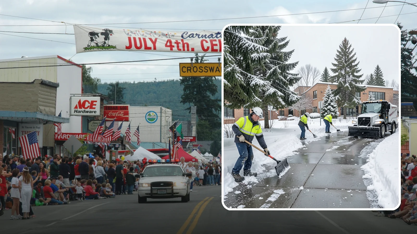 Medical Office Sidewalk Clearing in Carnation, King County, WA - Patient-safety sidewalk clearing for Western Washington medical offices, keeping entrances and accessible routes clear for those...