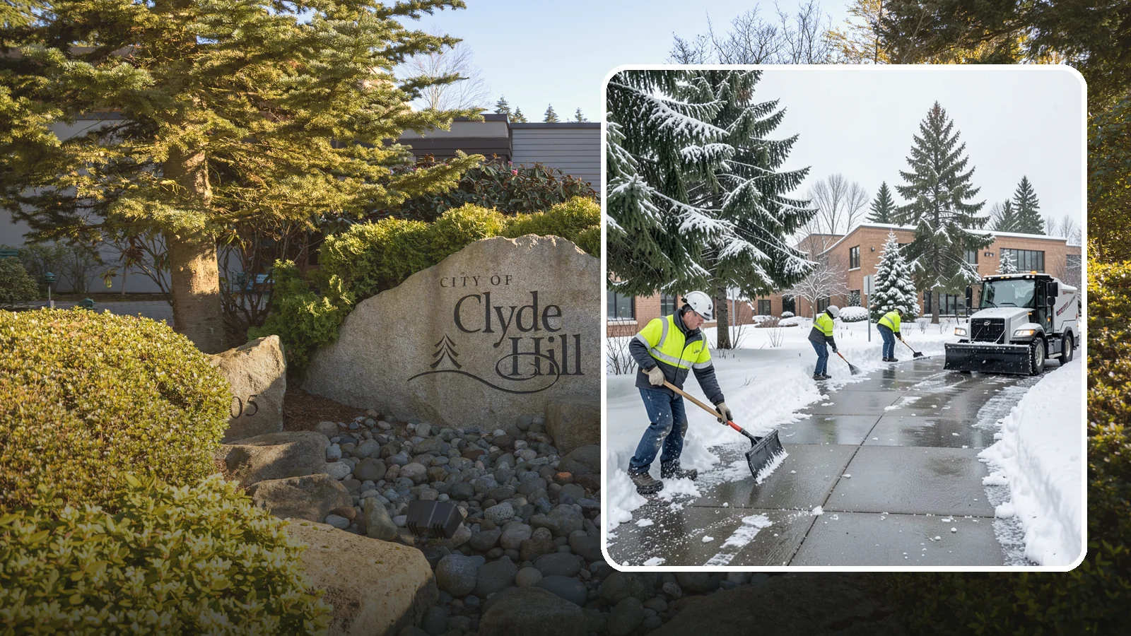 Medical Office Sidewalk Clearing in Clyde Hill, King County, WA - Patient-safety sidewalk clearing for Western Washington medical offices, keeping entrances and accessible routes clear for those...