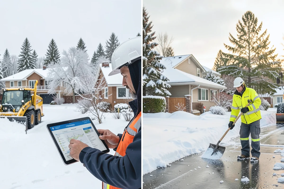 Medical Office Sidewalk Clearing in Darrington, Snohomish County, WA - Prioritize the accessible route, ramp, and patient drop-off zone