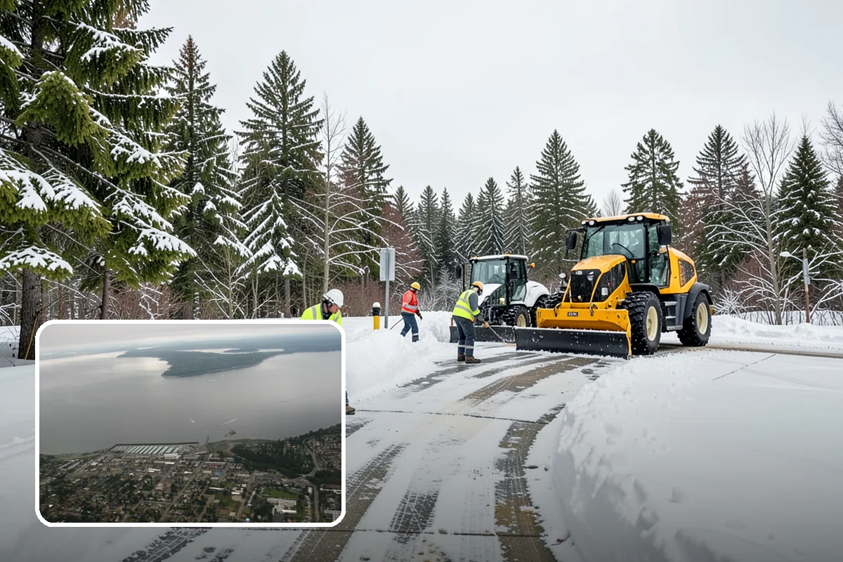 Medical Office Sidewalk Clearing in Des Moines, King County, WA - Protects vulnerable patients with limited mobility from falls