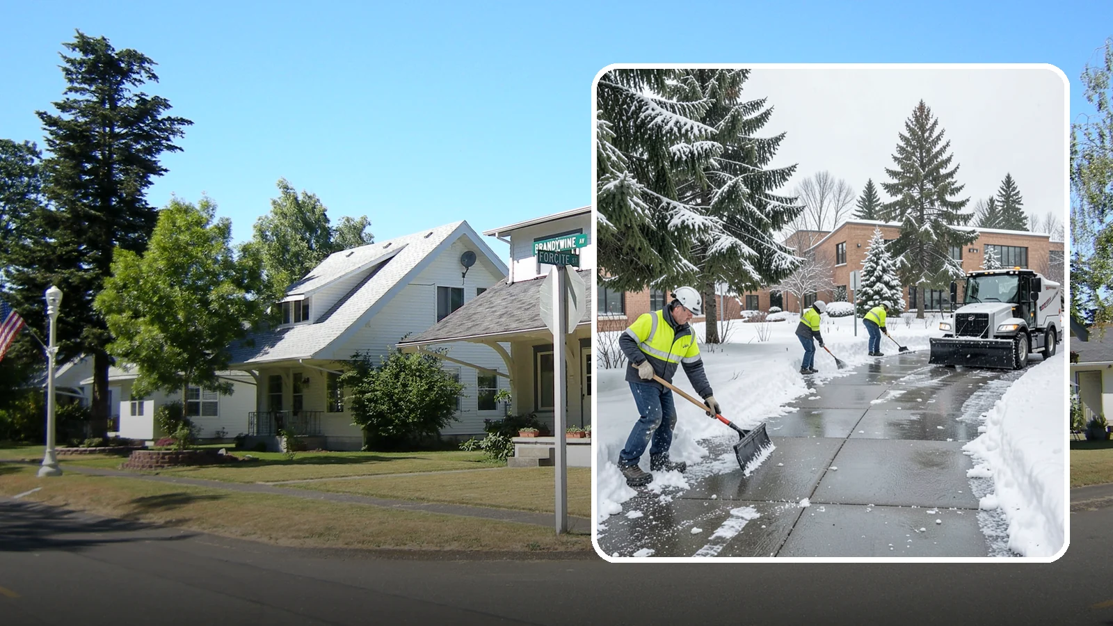 Medical Office Sidewalk Clearing in DuPont, Pierce County, WA - Patient-safety sidewalk clearing for Western Washington medical offices, keeping entrances and accessible routes clear for those...