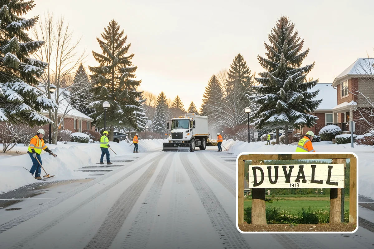 Medical Office Sidewalk Clearing in Duvall, King County, WA - Protects vulnerable patients with limited mobility from falls