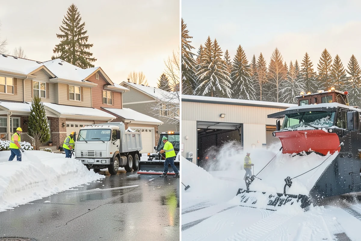 Medical Office Sidewalk Clearing in Duvall, King County, WA - Prioritize the accessible route, ramp, and patient drop-off zone