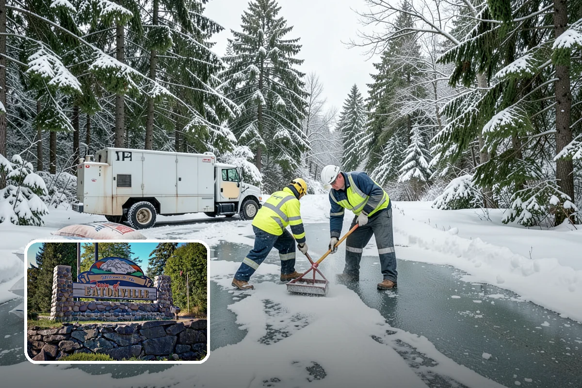 Medical Office Sidewalk Clearing in Eatonville, Pierce County, WA - Protects vulnerable patients with limited mobility from falls