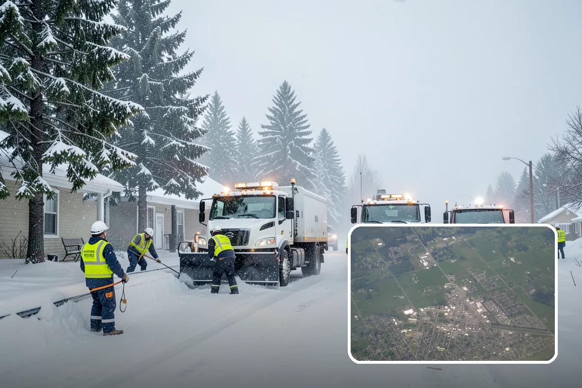 Medical Office Sidewalk Clearing in Enumclaw, King County, WA - Protects vulnerable patients with limited mobility from falls