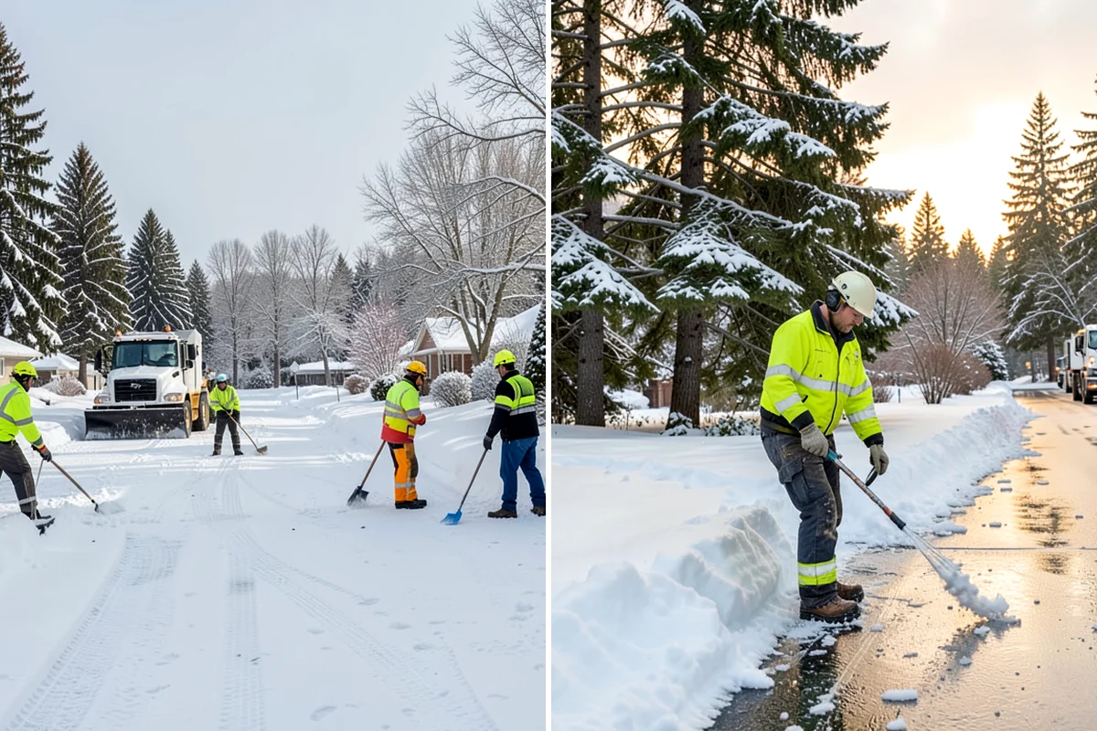 Medical Office Sidewalk Clearing in Everett, Snohomish County, WA - Prioritize the accessible route, ramp, and patient drop-off zone