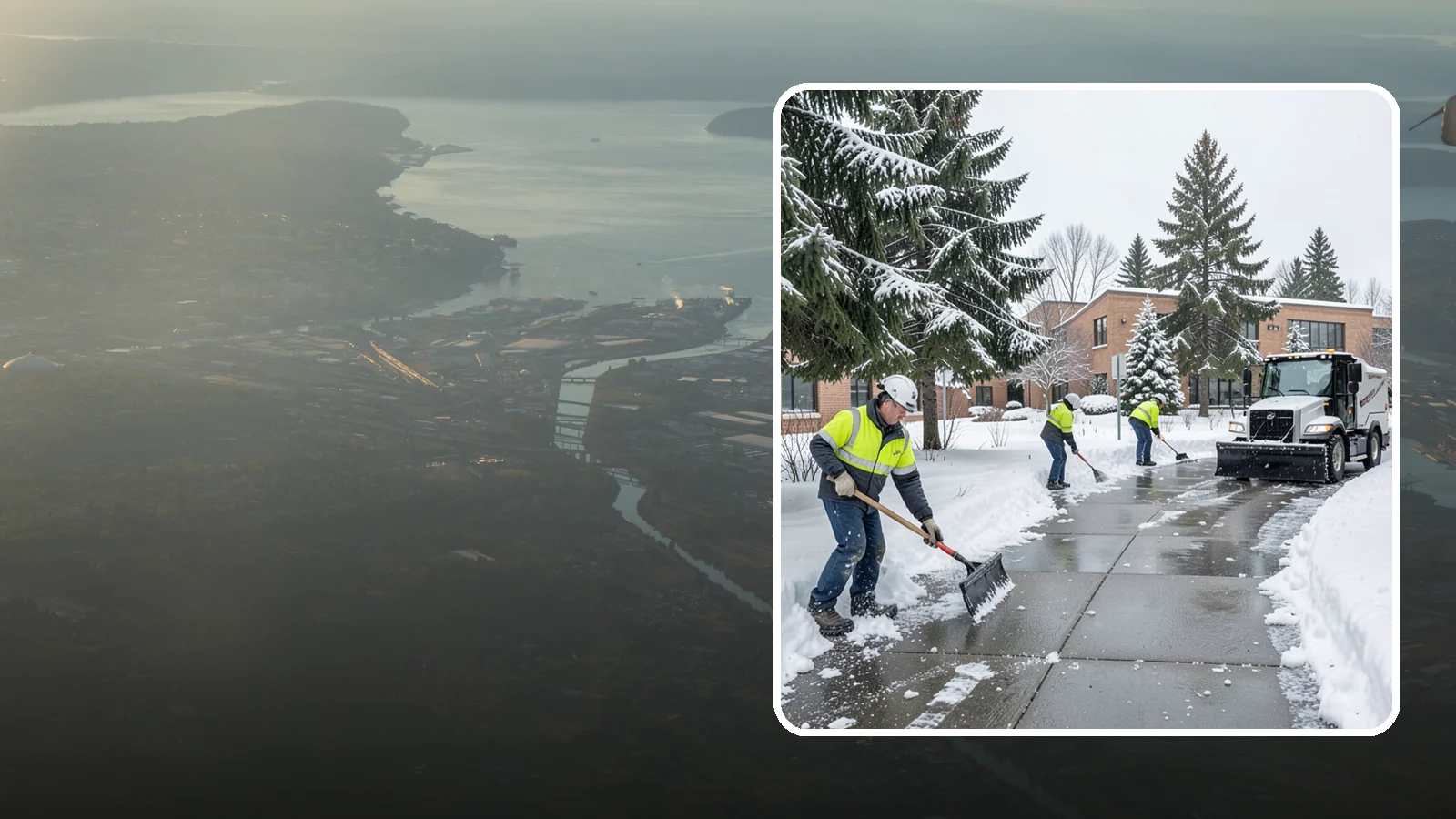 Medical Office Sidewalk Clearing in Fife, Pierce County, WA - Patient-safety sidewalk clearing for Western Washington medical offices, keeping entrances and accessible routes clear for those...