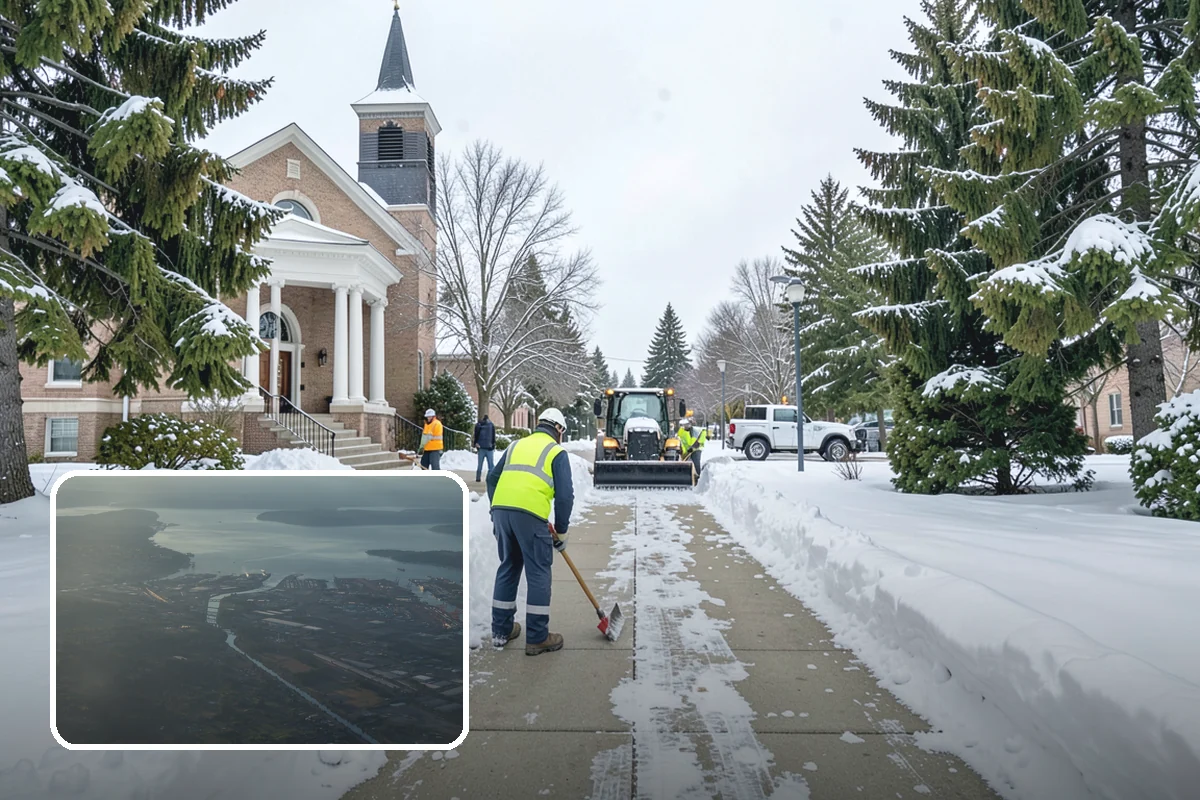 Medical Office Sidewalk Clearing in Fife, Pierce County, WA - Protects vulnerable patients with limited mobility from falls