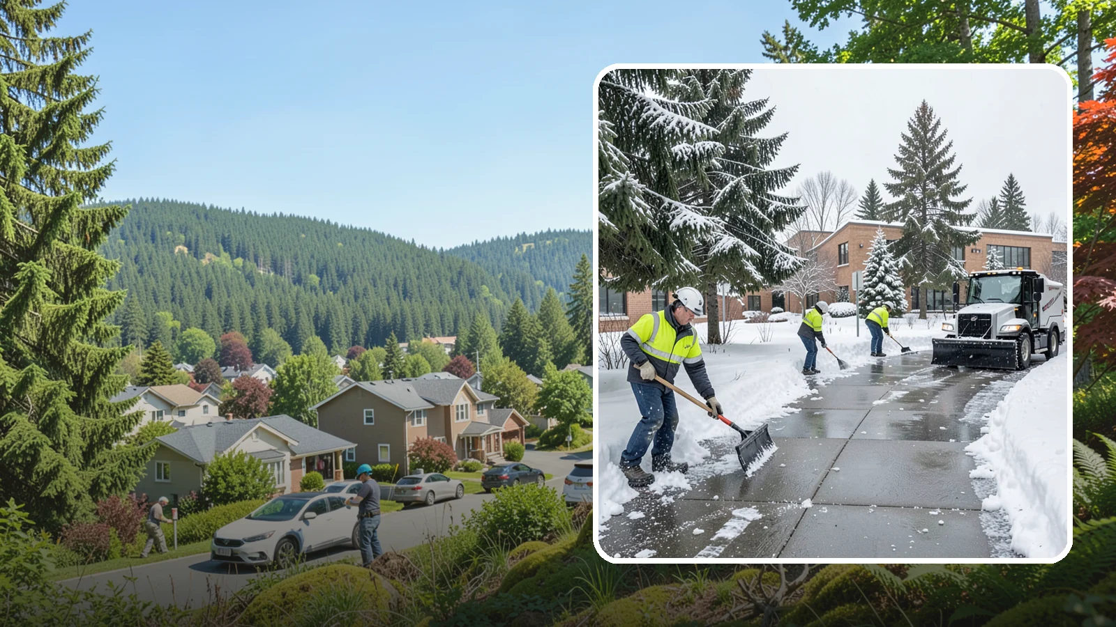 Medical Office Sidewalk Clearing in Index, Snohomish County, WA - Patient-safety sidewalk clearing for Western Washington medical offices, keeping entrances and accessible routes clear for those...
