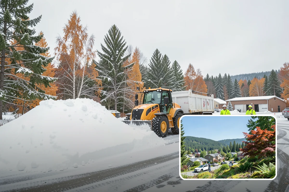 Medical Office Sidewalk Clearing in Index, Snohomish County, WA - Protects vulnerable patients with limited mobility from falls