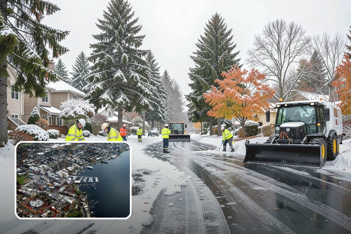 Medical Office Sidewalk Clearing in Kirkland, King County, WA - Protects vulnerable patients with limited mobility from falls