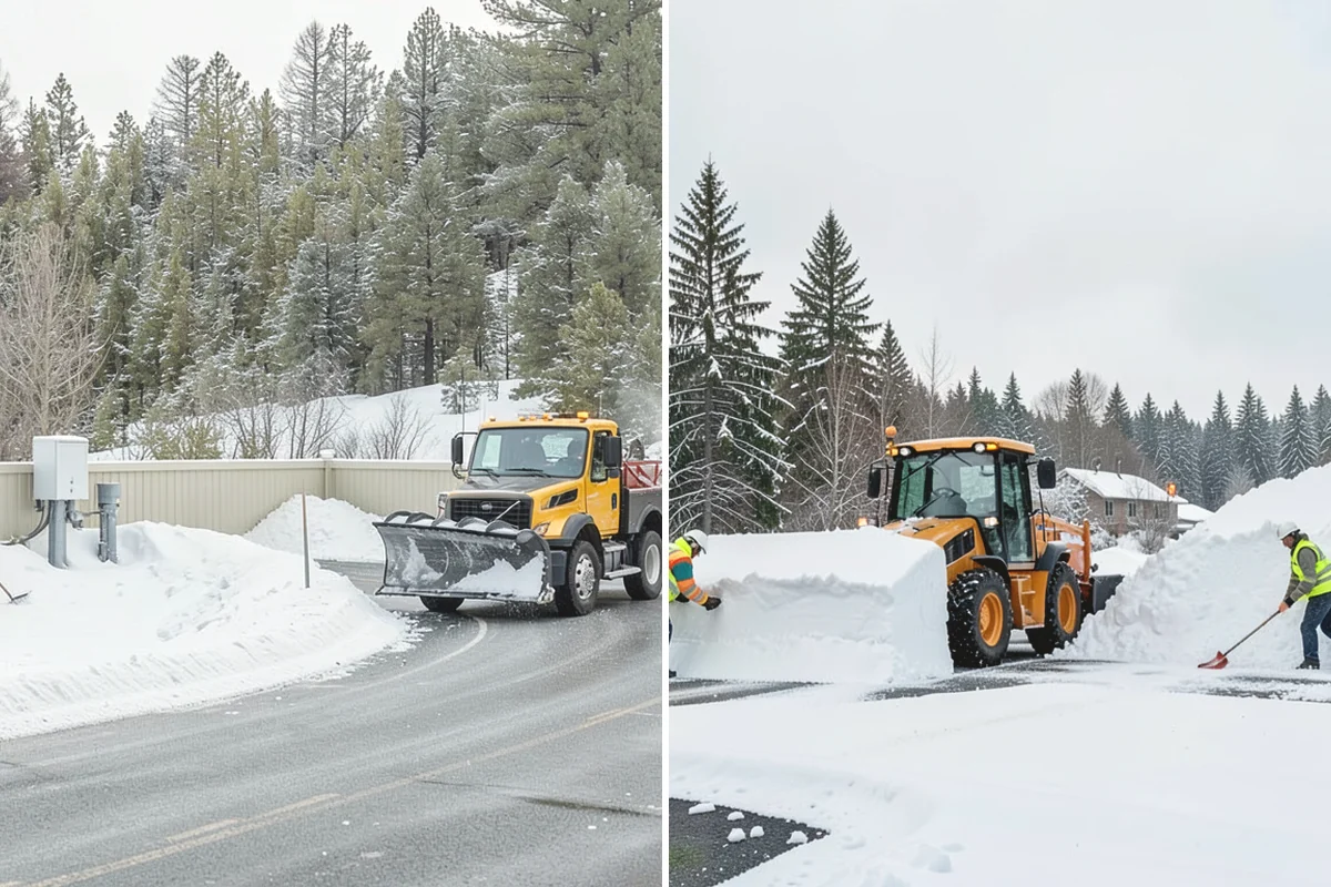 Medical Office Sidewalk Clearing in La Conner, Skagit County, WA - Prioritize the accessible route, ramp, and patient drop-off zone