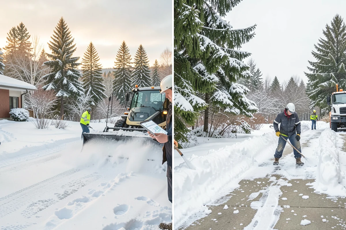 Medical Office Sidewalk Clearing in Lake Stevens, Snohomish County, WA - Prioritize the accessible route, ramp, and patient drop-off zone