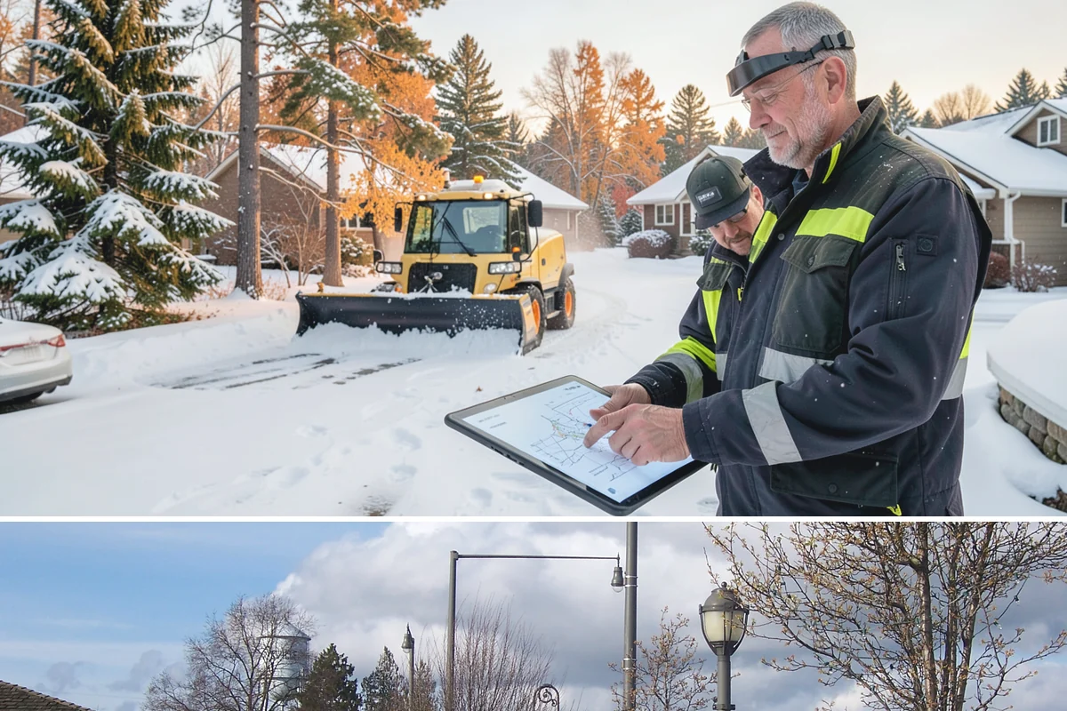 Medical Office Sidewalk Clearing in Marysville, Snohomish County, WA - Medical office risk runs from late November through February, with day-long freeze-thaw demanding repeat visits during clinic...
