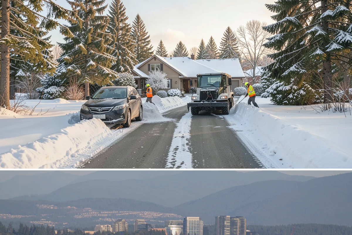 Medical Office Sidewalk Clearing in Medina, King County, WA - Medical office risk runs from late November through February, with day-long freeze-thaw demanding repeat visits during clinic...