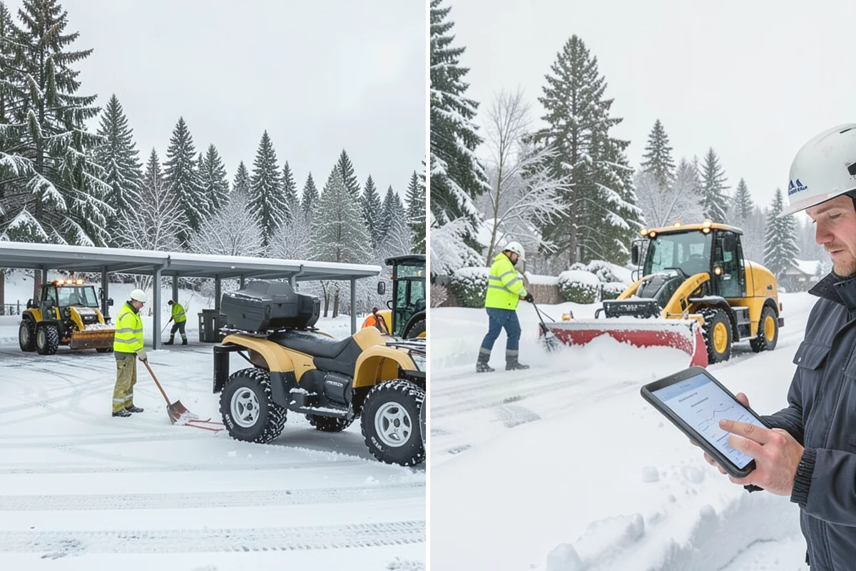 Medical Office Sidewalk Clearing in Mercer Island, King County, WA - Prioritize the accessible route, ramp, and patient drop-off zone