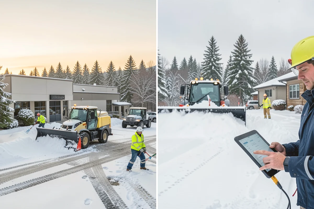 Medical Office Sidewalk Clearing in Monroe, Snohomish County, WA - Prioritize the accessible route, ramp, and patient drop-off zone
