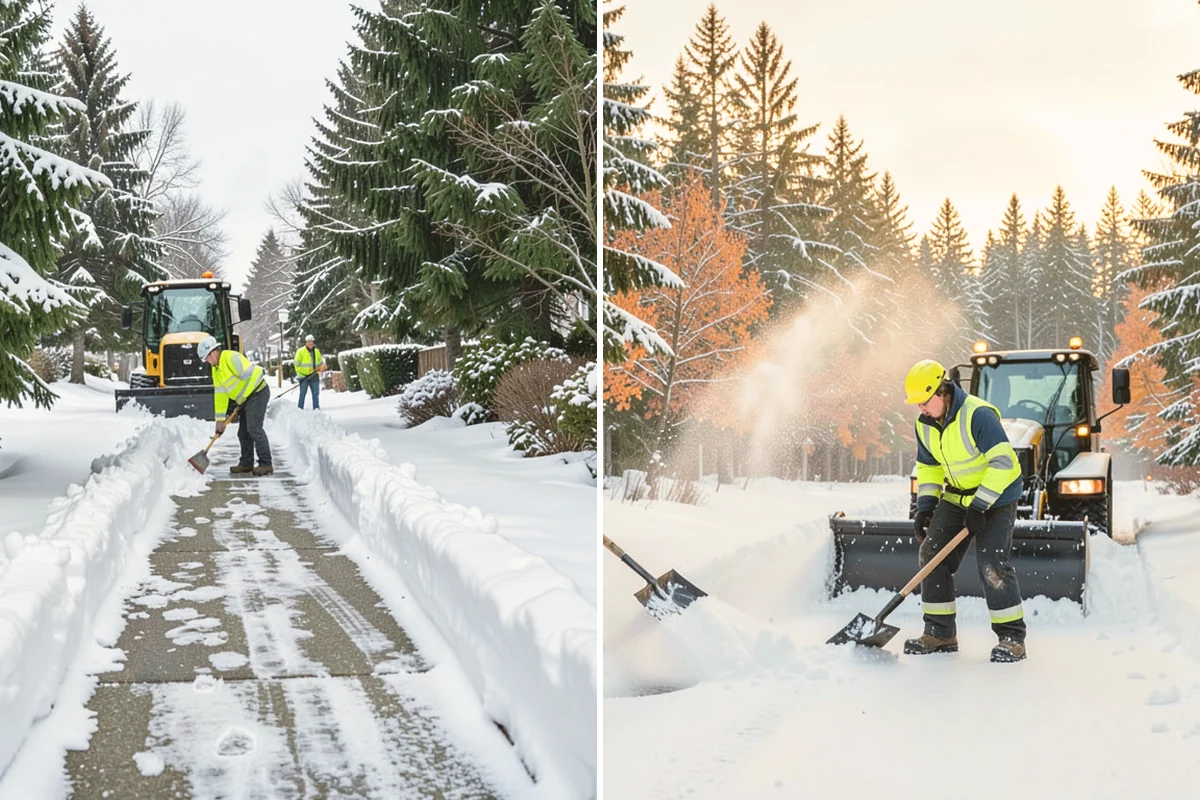 Medical Office Sidewalk Clearing in Mount Vernon, Skagit County, WA - Prioritize the accessible route, ramp, and patient drop-off zone