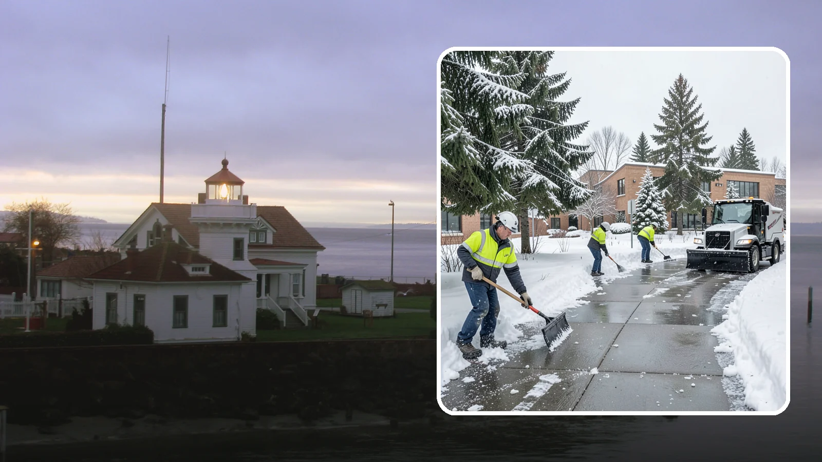Medical Office Sidewalk Clearing in Mukilteo, Snohomish County, WA - Patient-safety sidewalk clearing for Western Washington medical offices, keeping entrances and accessible routes clear for those...