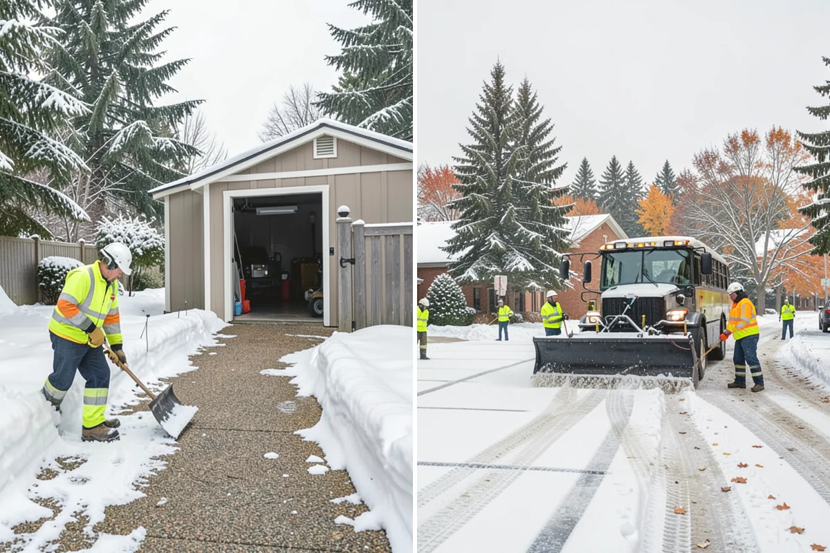 Medical Office Sidewalk Clearing in Mukilteo, Snohomish County, WA - Prioritize the accessible route, ramp, and patient drop-off zone
