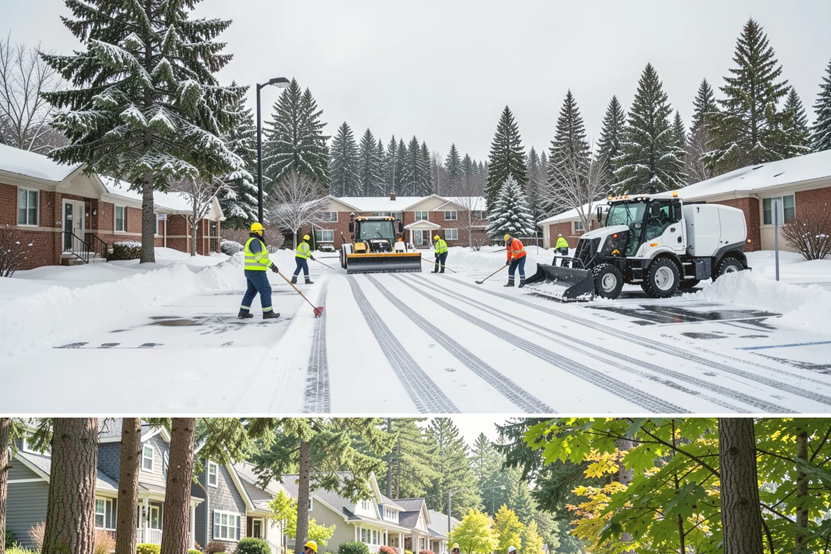 Medical Office Sidewalk Clearing in Normandy Park, King County, WA - Medical office risk runs from late November through February, with day-long freeze-thaw demanding repeat visits during clinic...