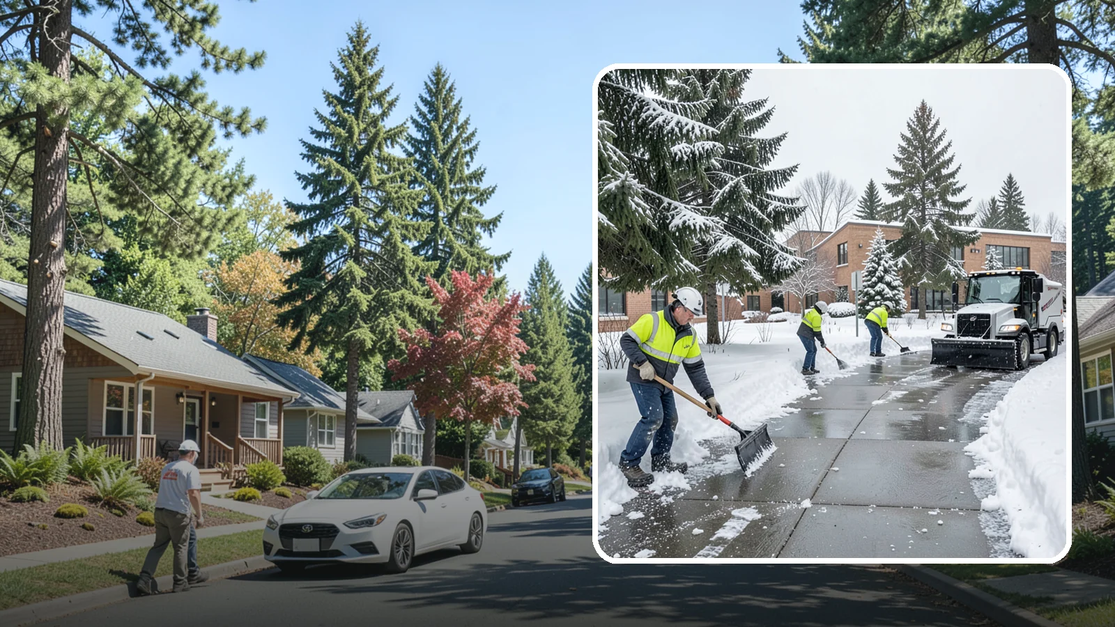 Medical Office Sidewalk Clearing in Orting, Pierce County, WA - Patient-safety sidewalk clearing for Western Washington medical offices, keeping entrances and accessible routes clear for those...