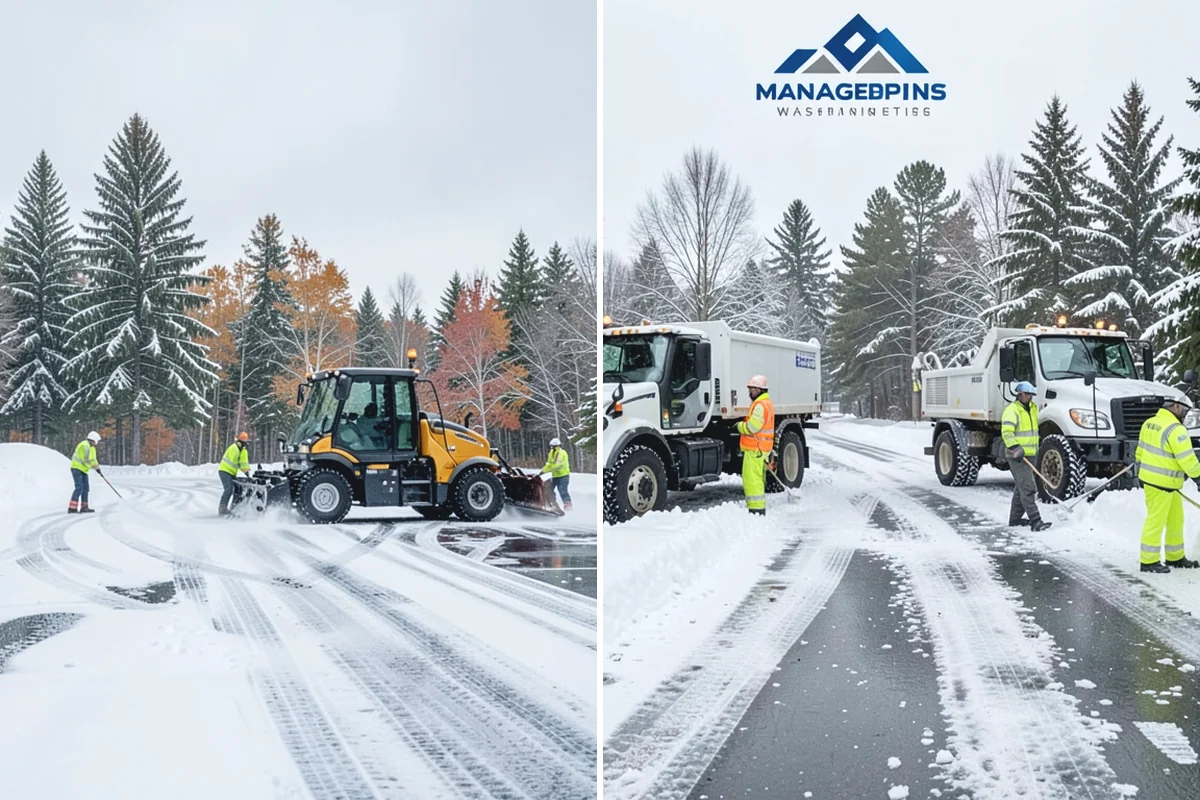 Medical Office Sidewalk Clearing in Renton, King County, WA - Prioritize the accessible route, ramp, and patient drop-off zone