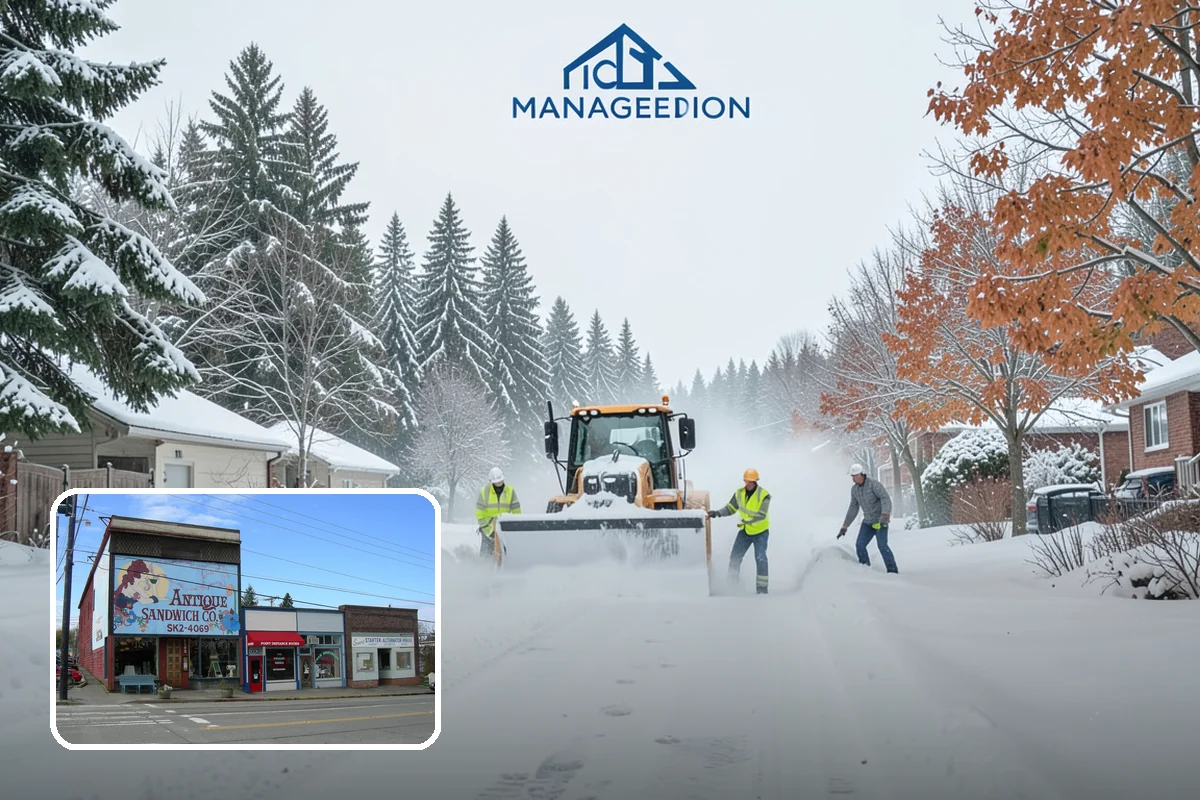 Medical Office Sidewalk Clearing in Ruston, Pierce County, WA - Protects vulnerable patients with limited mobility from falls