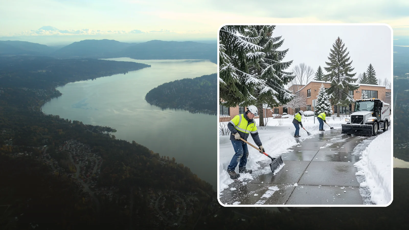 Medical Office Sidewalk Clearing in Sammamish, King County, WA - Patient-safety sidewalk clearing for Western Washington medical offices, keeping entrances and accessible routes clear for those...