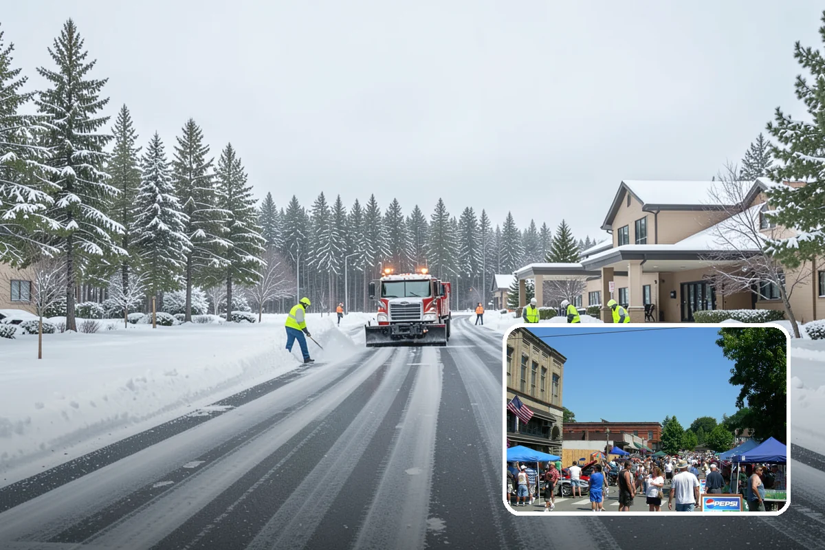 Medical Office Sidewalk Clearing in Snohomish, Snohomish County, WA - Protects vulnerable patients with limited mobility from falls