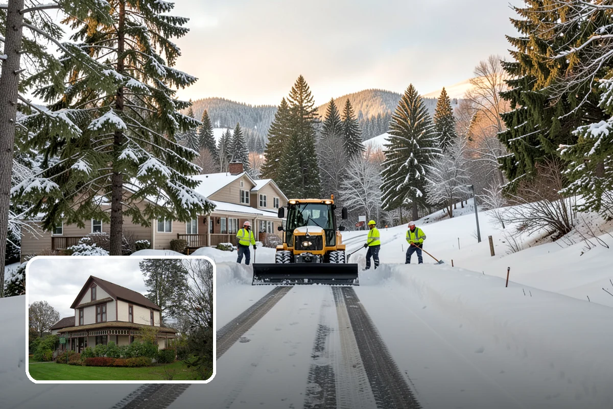 Medical Office Sidewalk Clearing in Sumner, Pierce County, WA - Protects vulnerable patients with limited mobility from falls