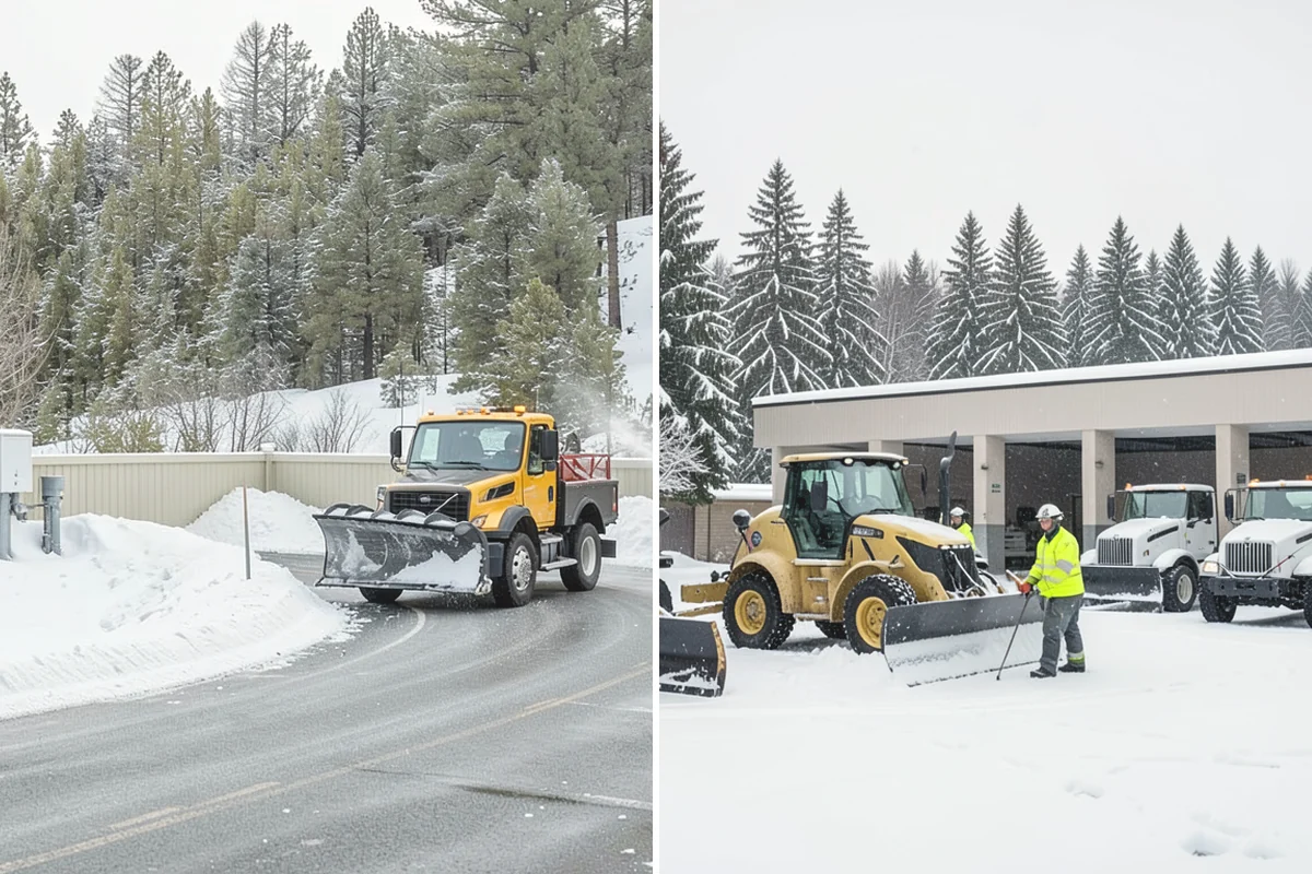 Medical Office Sidewalk Clearing in Tacoma, Pierce County, WA - Prioritize the accessible route, ramp, and patient drop-off zone