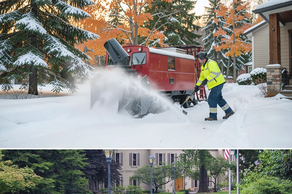 Medical Office Sidewalk Clearing in Woodinville, King County, WA - Medical office risk runs from late November through February, with day-long freeze-thaw demanding repeat visits during clinic...
