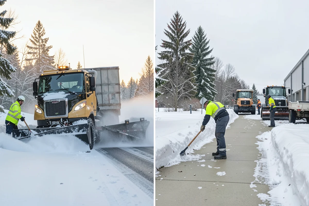 Medical Office Snow Plowing in Auburn, King County, WA - Confirm clinic hours and mark ADA stalls and the entrance drive as top priority
