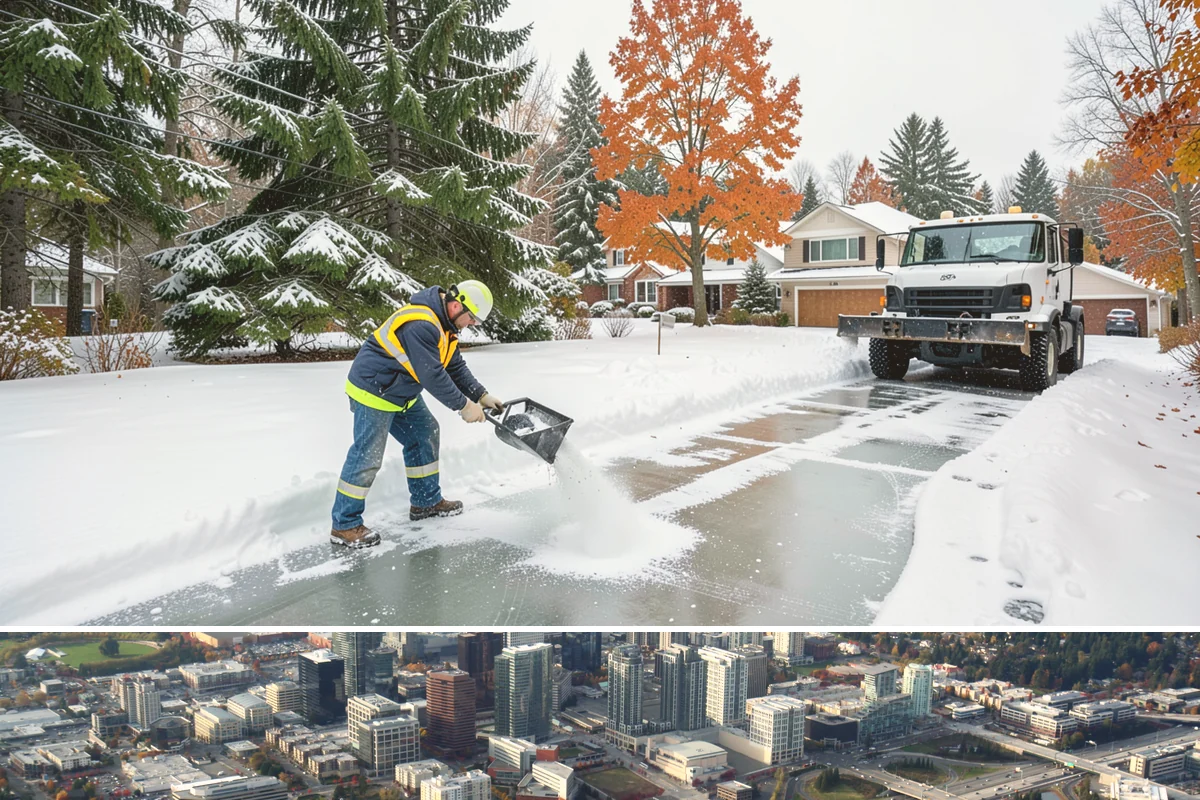 Medical Office Snow Plowing in Bellevue, King County, WA - Arrange priority service before winter so no snow event forces you to cancel a day of patients.