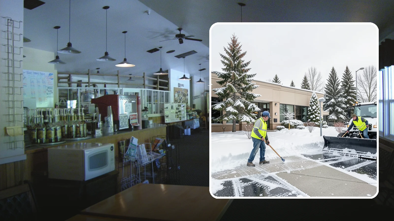 Medical Office Snow Plowing in Black Diamond, King County, WA - We plow medical office lots and entrances early so patients, many with limited mobility, arrive on clear, safe pavement.