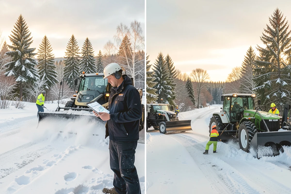 Medical Office Snow Plowing in Black Diamond, King County, WA - Confirm clinic hours and mark ADA stalls and the entrance drive as top priority