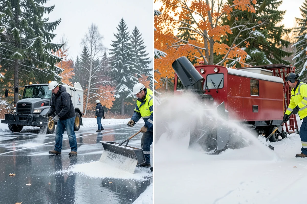 Medical Office Snow Plowing in Concrete, Skagit County, WA - Confirm clinic hours and mark ADA stalls and the entrance drive as top priority