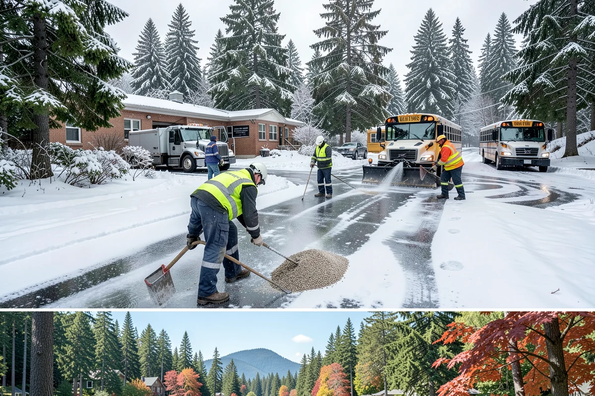 Medical Office Snow Plowing in Covington, King County, WA - Arrange priority service before winter so no snow event forces you to cancel a day of patients.