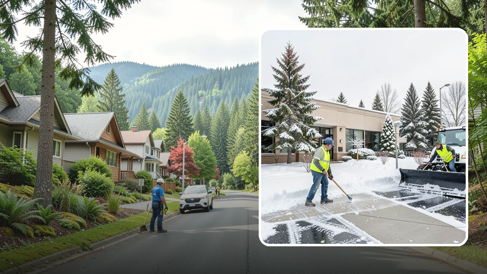 Medical Office Snow Plowing in Darrington, Snohomish County, WA - We plow medical office lots and entrances early so patients, many with limited mobility, arrive on clear, safe pavement.