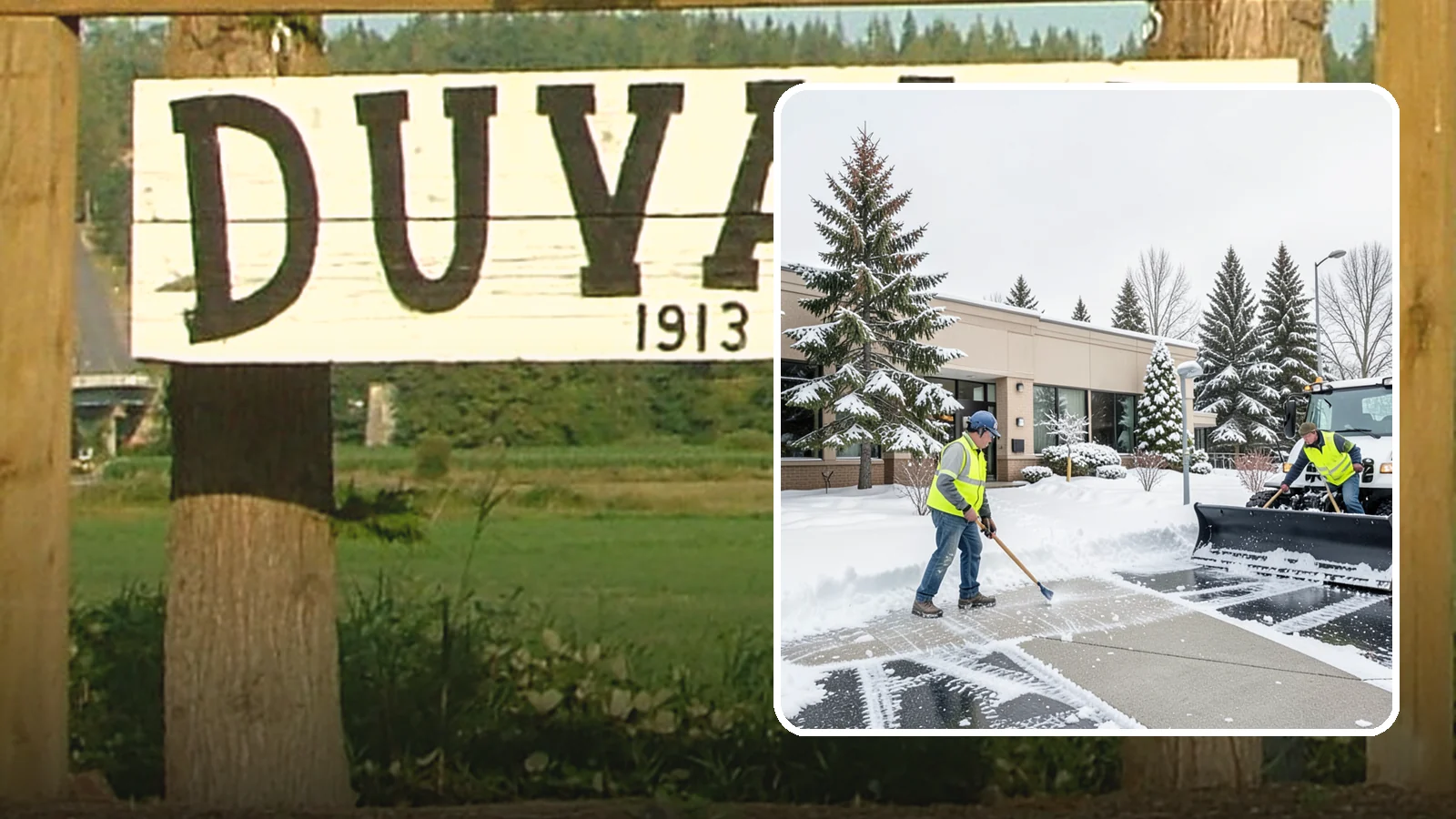 Medical Office Snow Plowing in Duvall, King County, WA - We plow medical office lots and entrances early so patients, many with limited mobility, arrive on clear, safe pavement.